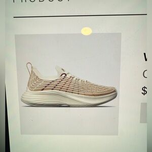 Stylish Beige and White Sneakers